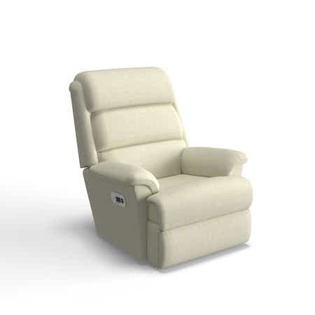 Astor Power Rocking Recliner w/ Headrest & Lumbar