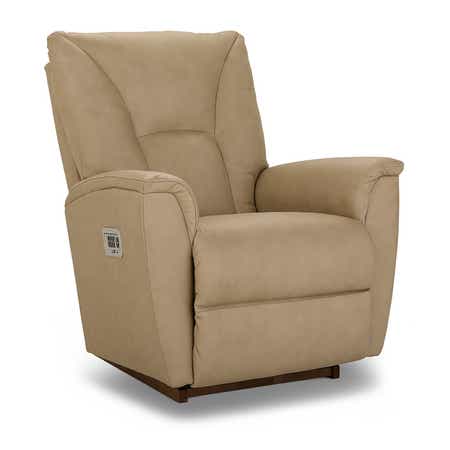 Parsens Power Rocking Recliner w/ Headrest & Lumbar