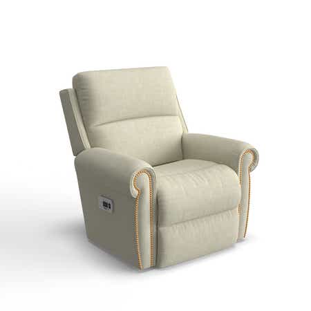 Dutton Power Rocking Recliner w/ Headrest & Lumbar