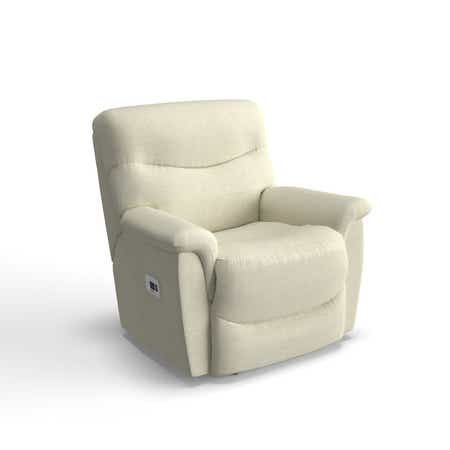 James Power Wall Recliner w/ Headrest & Lumbar