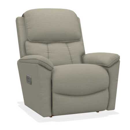 Kipling Power Rocking Recliner w/ Head Rest and Lumbar