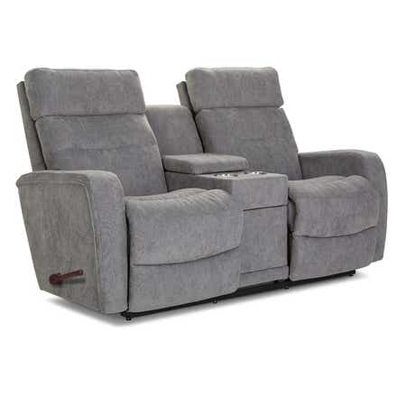 Baron Wall Reclining Loveseat w/ Console