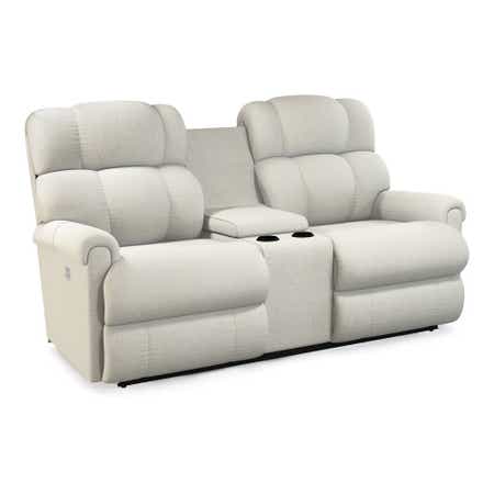 Pinnacle Power Wall Reclining Loveseat w/ Console