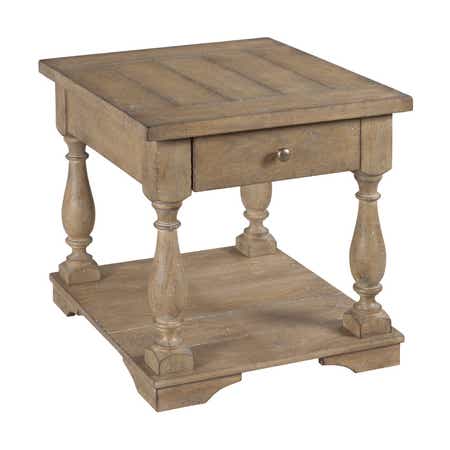 Donelson Rectangular Drawer End Table