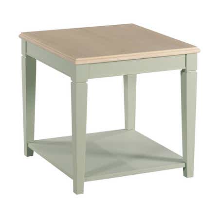 Liza Rectangular End Table Sage Green