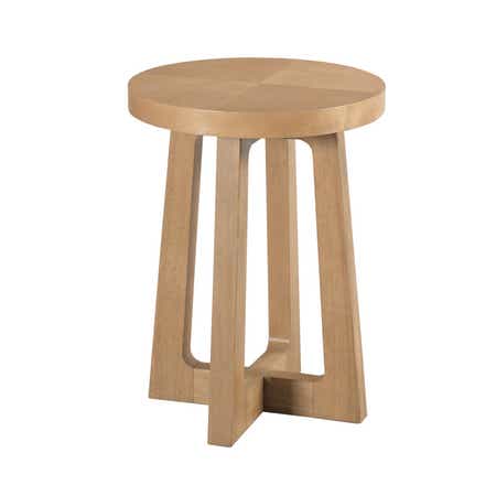 Archetype Round Accent Table Caramel