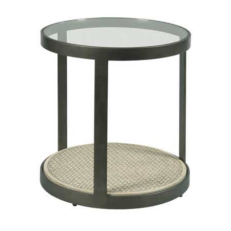 Hidden Treasures Concrete Round End Table