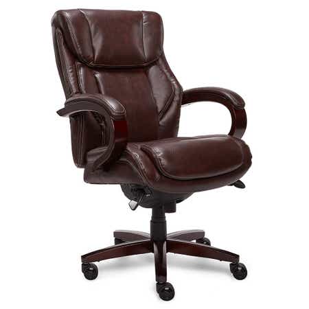 Bellamy Executive Leather Office Chair, Brown