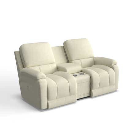 Greyson Power Reclining Loveseat w/ Headrest & Console