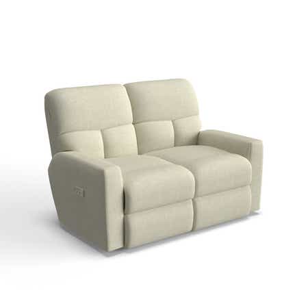 Hawthorn Power Reclining Loveseat w/ Headrest & Lumbar