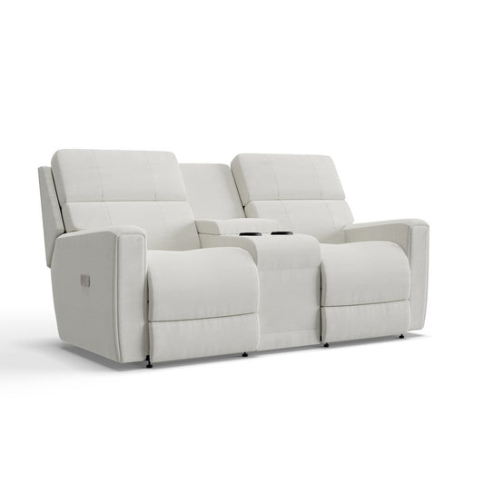 Apollo Power Reclining Loveseat w/ Console Headrest & Lumbar