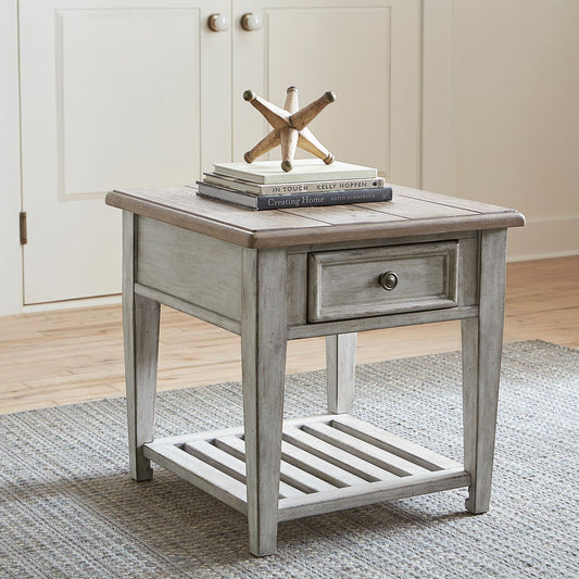 Drawer End Table