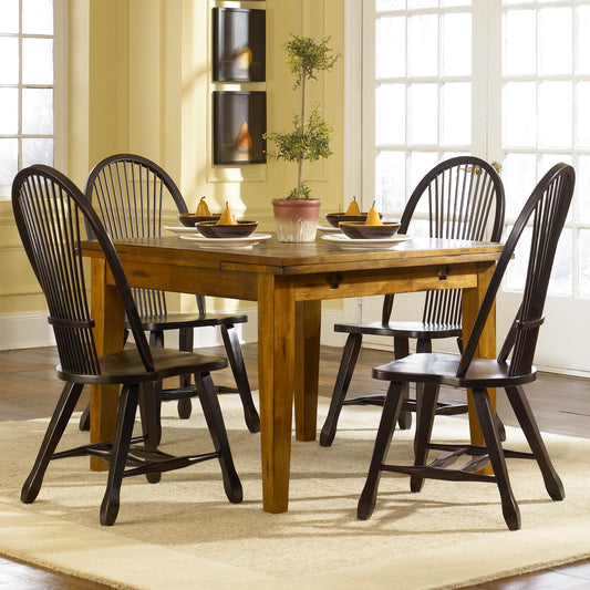 Retractable Leg Table - Oak