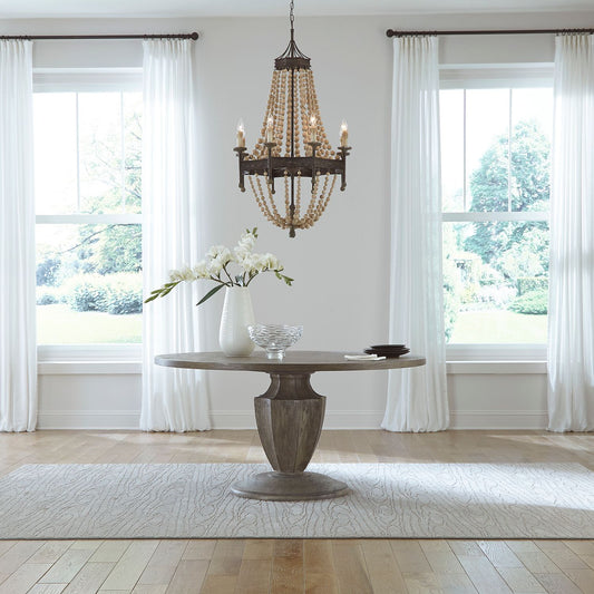 Pedestal Table Set