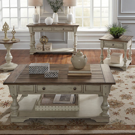 3 Piece Set (1-Cocktail 2-End Tables)