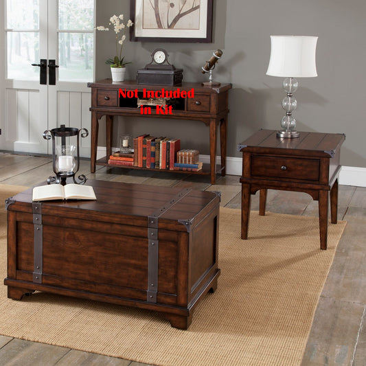 3 Piece Set (1-Cocktail 2-End Tables)