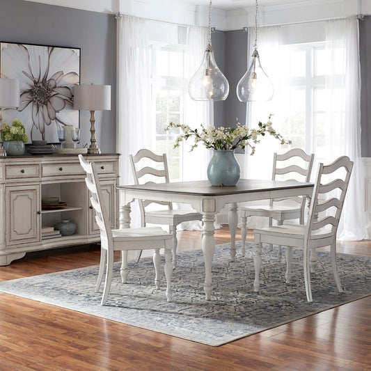 5 Piece Leg Table Set