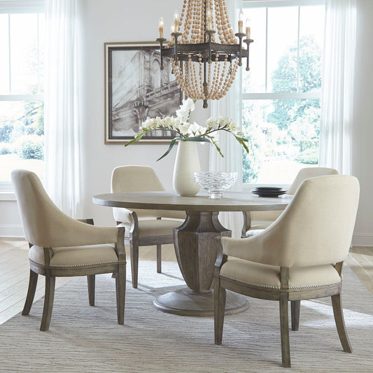 Opt 5 Piece Pedestal Table Set