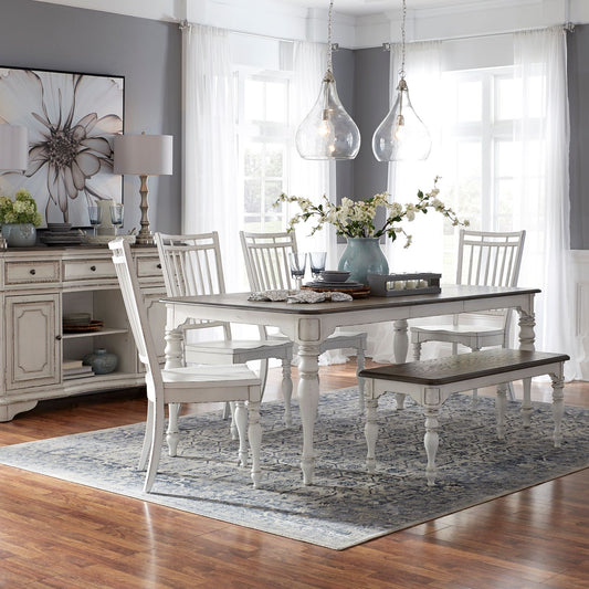 Opt 6 Piece Leg Table Set