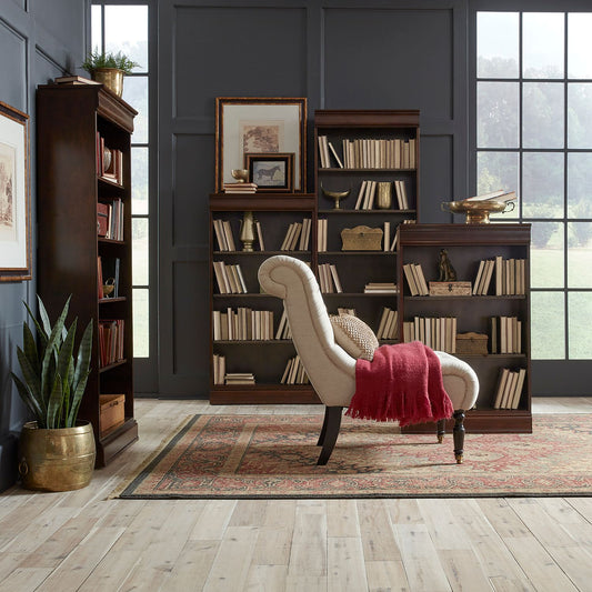 Stepped Bookcase Wall