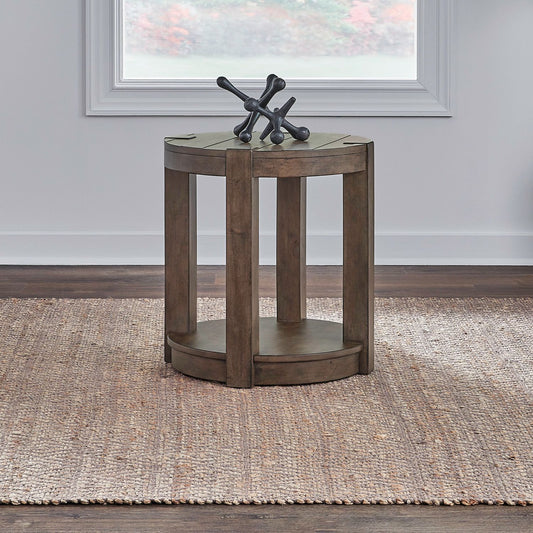 Round Chairside Table