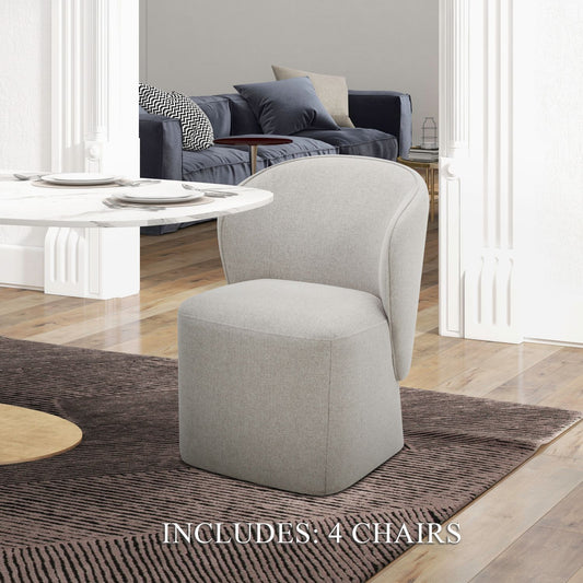 Truffle Accent Dining Chairs - Set of 4
