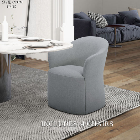 Sapphire Accent Dining Chairs - Set of 4