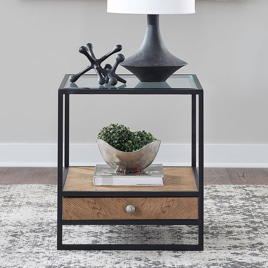 Drawer End Table