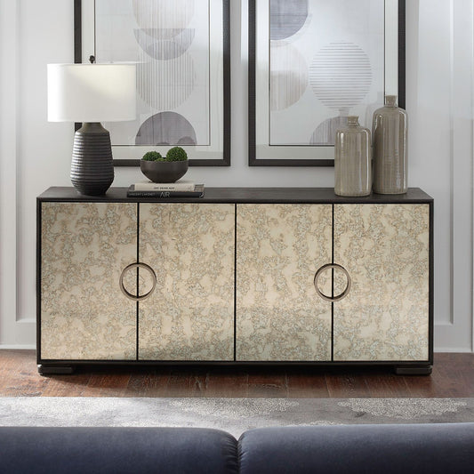 4 Door Accent Cabinet