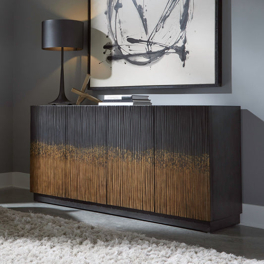 4 Door Accent Cabinet