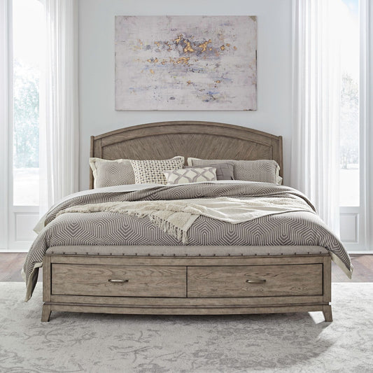 Avalon - Queen Panel Storage Bed