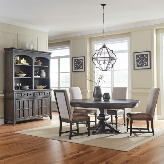 Opt 5 Piece Pedestal Table Set