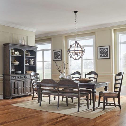 6 Piece Rectangular Table Set