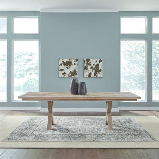 Double Pedestal Table Set