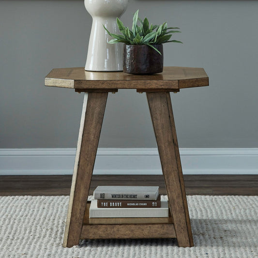Octagonal End Table