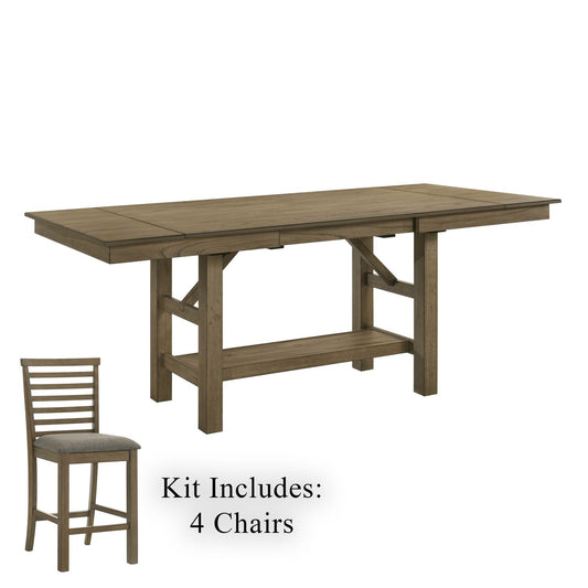 5 Piece Gathering Table Set
