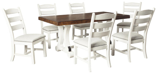 Valebeck Dining Table and 6 Chairs