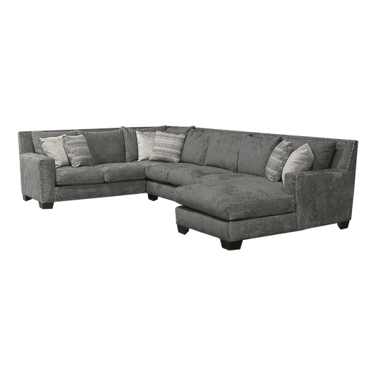 LUCKENBACH SECTIONAL WITH NAILS 7K00N-Sect