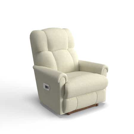 Pinnacle Power Rocking Recliner w/ Headrest &amp; Lumbar