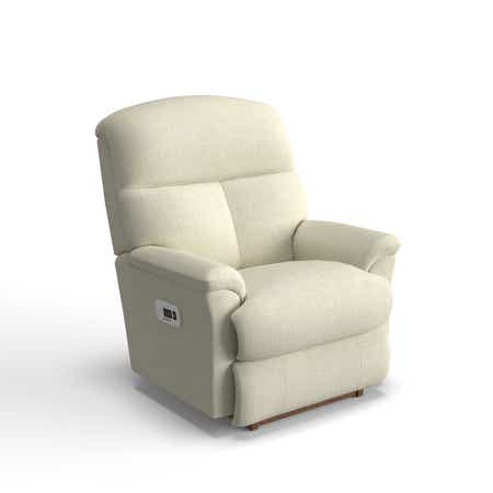 Reed Power Rocking Recliner w/ Headrest &amp; Lumbar