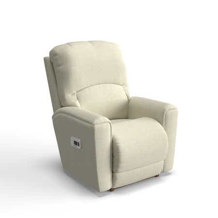 Cassian Power Rocking Recliner w/ Headrest &amp; Lumbar