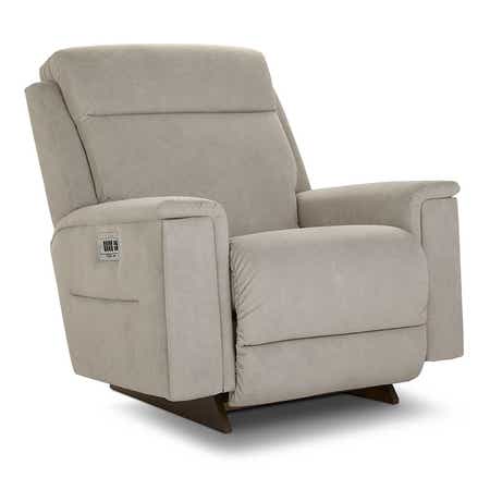 Ace Power Rocking Recliner w/ Headrest &amp; Lumbar