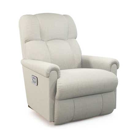 Pinnacle Power Rocking Recliner w/ Head Rest &amp; Lumbar