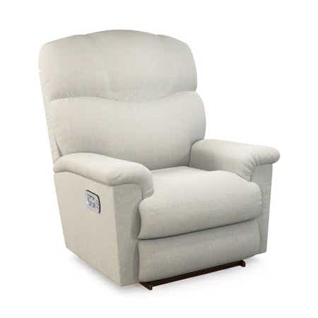 Lancer Power Rocking Recliner w/ Head Rest &amp; Lumbar