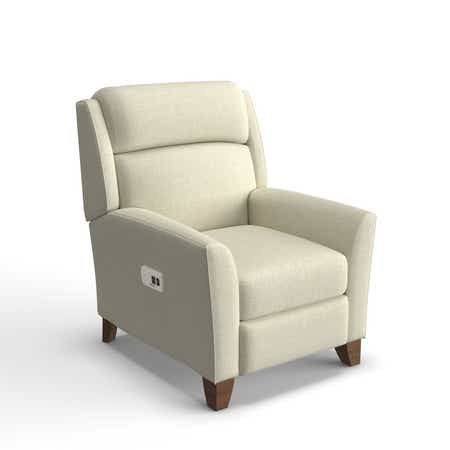 Rheeves High Leg Power Recliner w/ Headrest