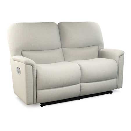 Turner Power Wall Reclining Loveseat w/ Headrest &amp; Lumbar