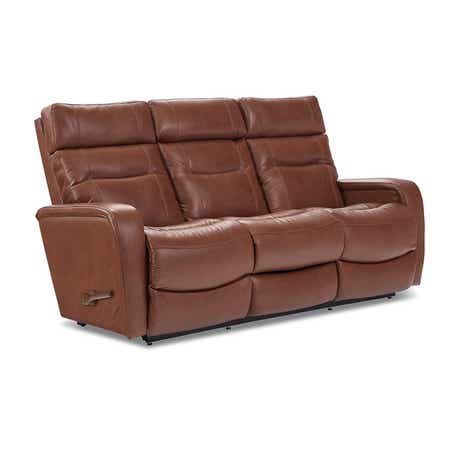 Baron Wall Reclining Sofa w/ Storage Drawer