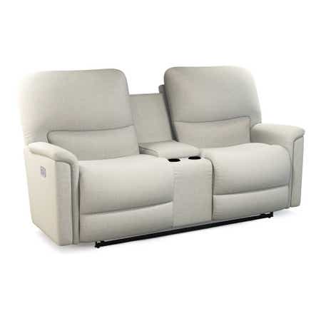 Turner Power Wall Reclining Loveseat w/ Headrest &amp; Console