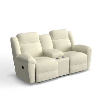Joel Reclining Loveseat w/ Console