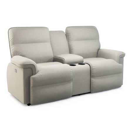 Jay Power Reclining Loveseat w/ Headrest &amp; Console